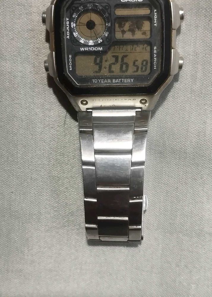 Vintage Casio World Time Watch