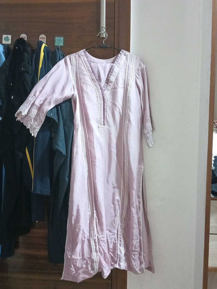 Elegant Lavender Kurta