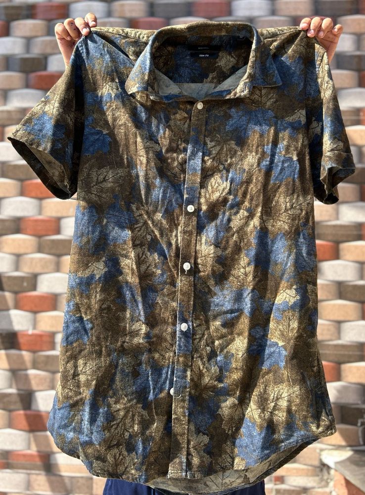 Stylish Floral Print Shirt