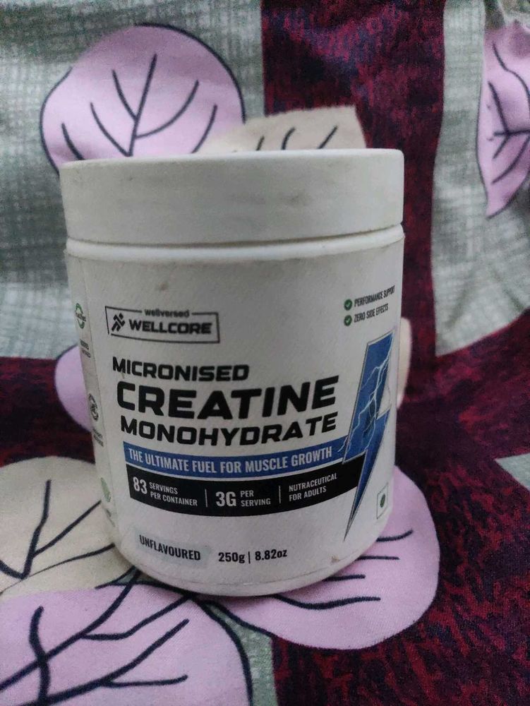 Wellcore Creatine Monohydrate 250 gm 150 grams le