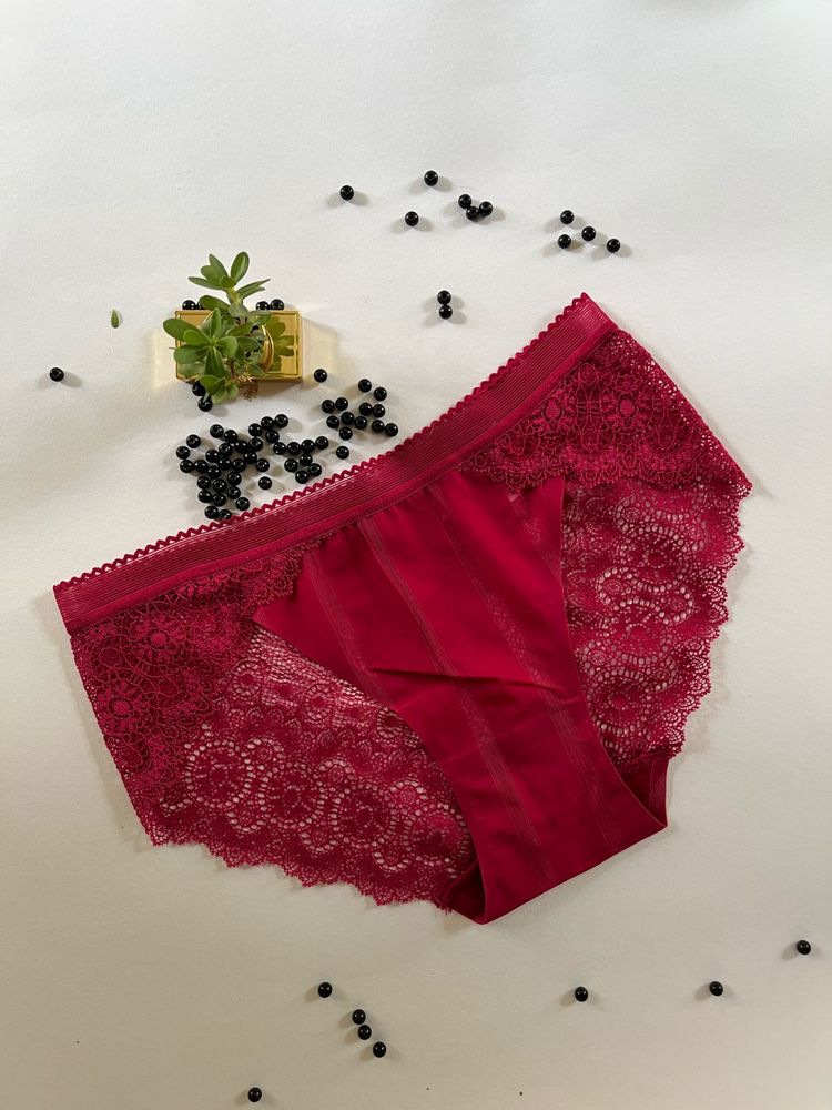 Red Lace Briefs- Brand New, Just Tag Is Not Their