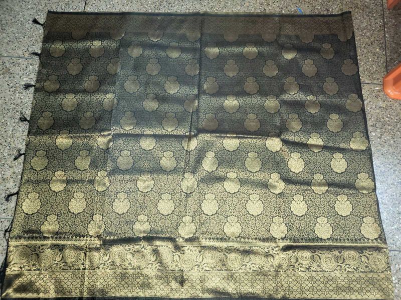 Black Kanjeevaram Saree