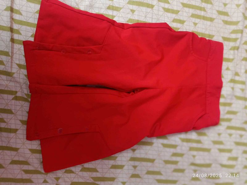 (Donation)1-3 Age Girl Red Casual Pants