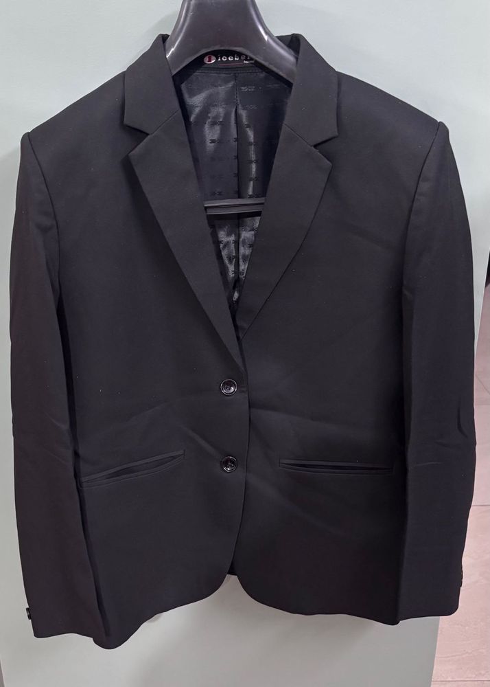 Classic Black Suit Blazer