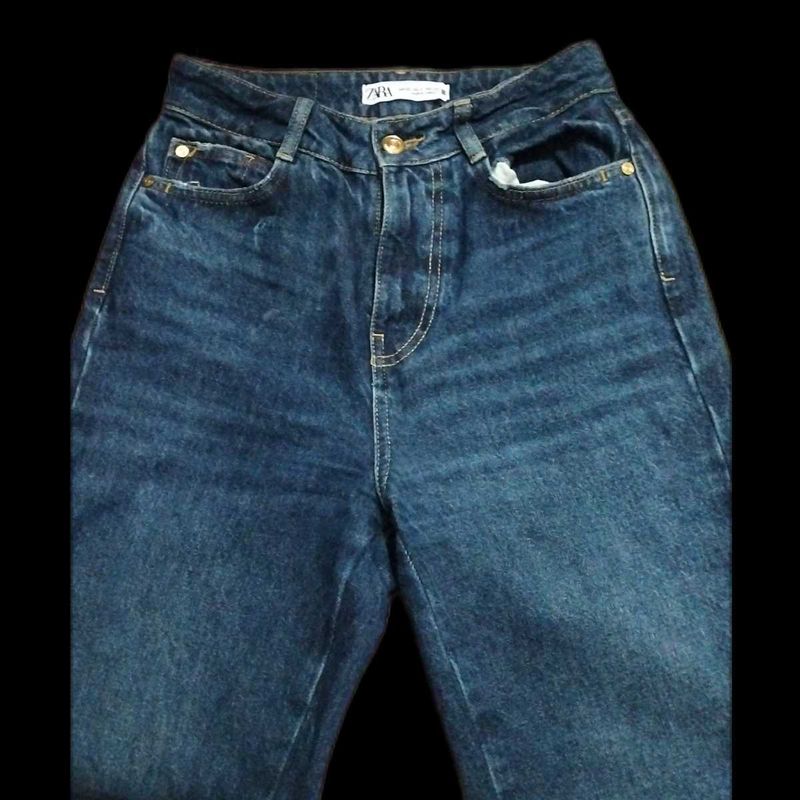 Zara Dark Wash Denim Jeans