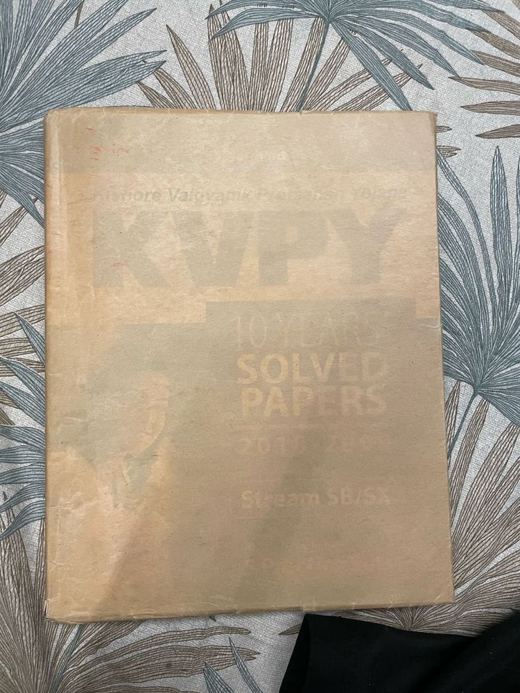 KVPY 10 Year Solved Papers