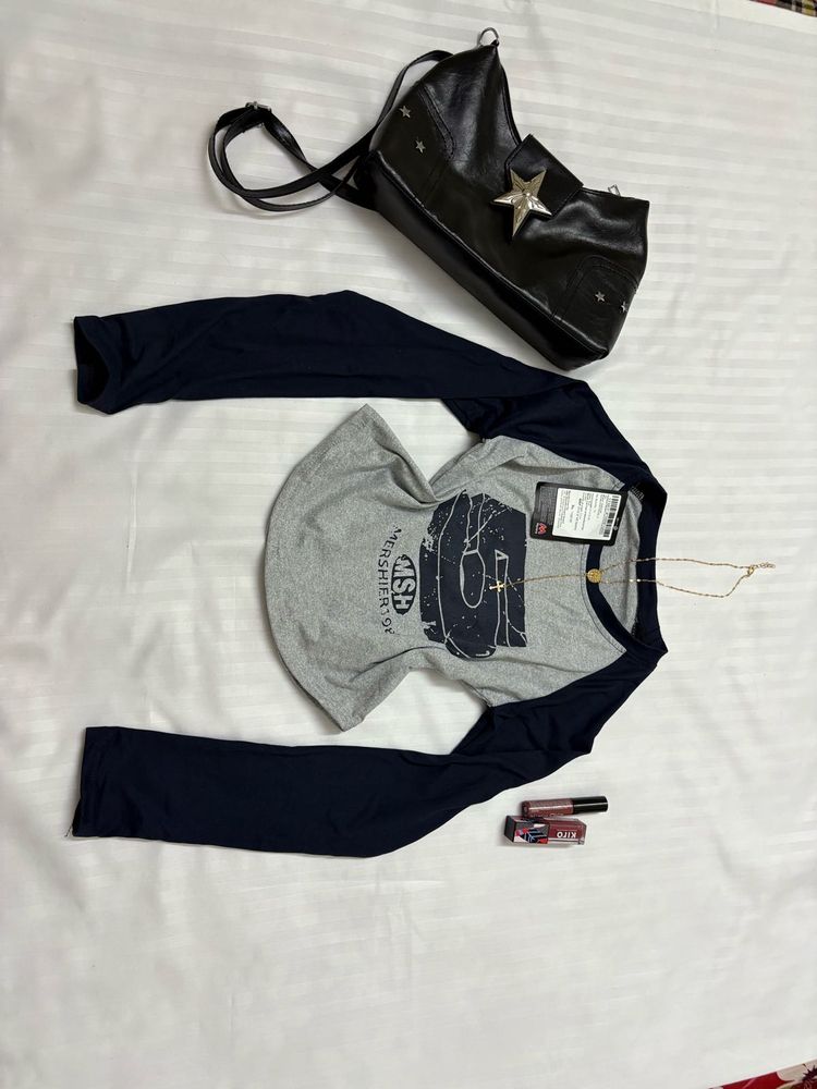 y2k typography tshirt