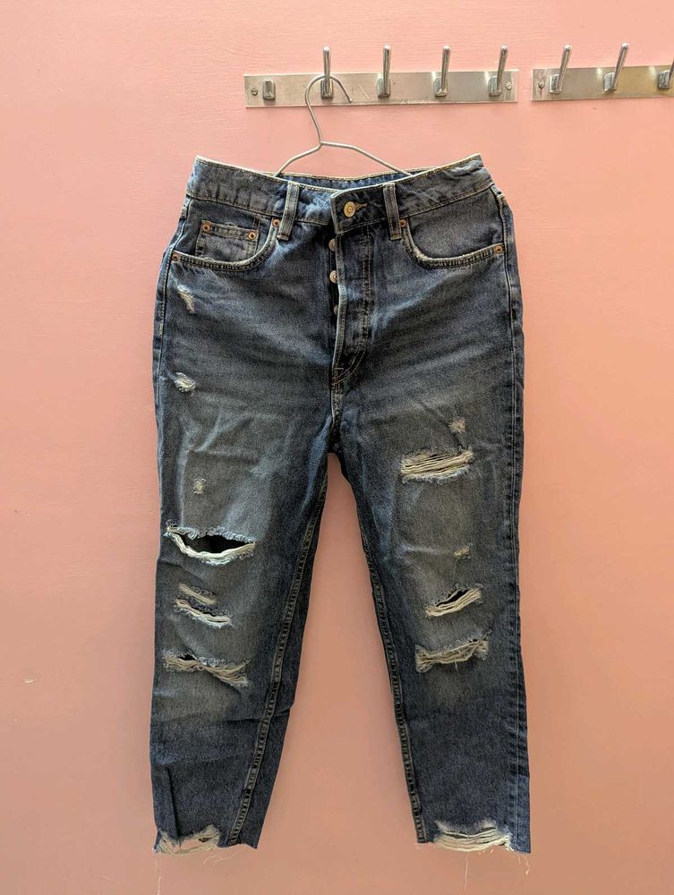 Combo Of 4 Ripped Denim Jeans