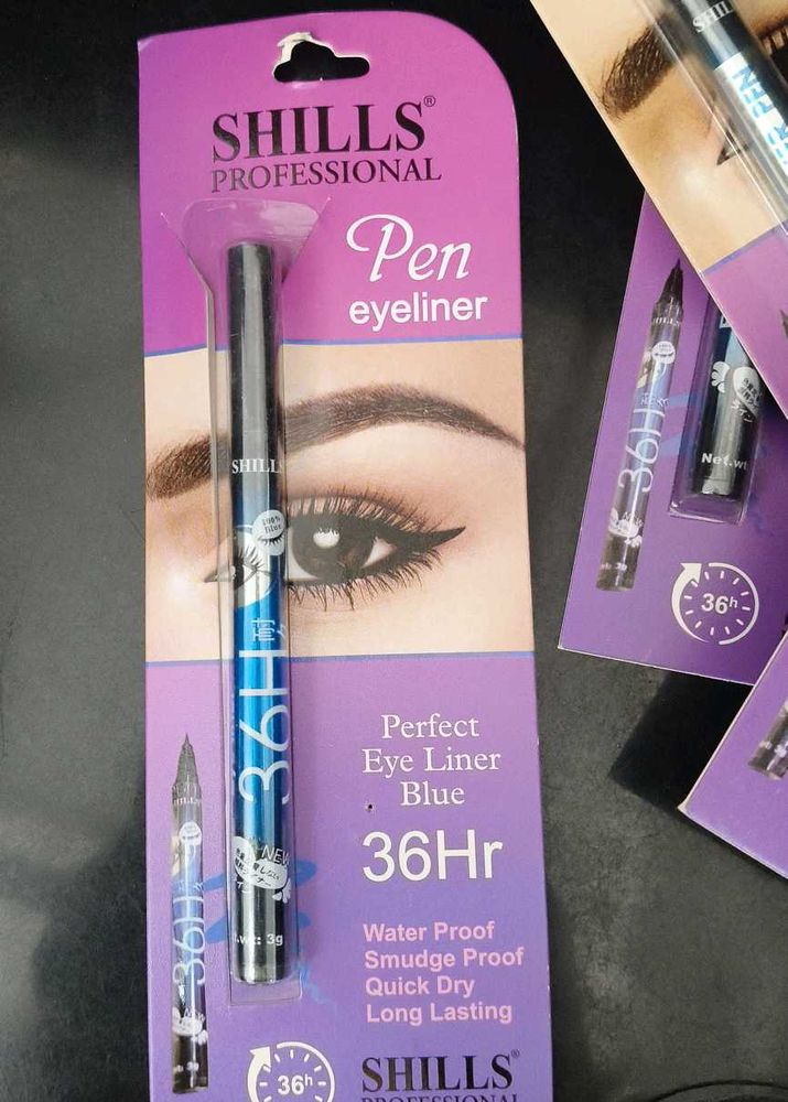 Shills Professional Pen Eyeliner  Combo Of 5 Fives