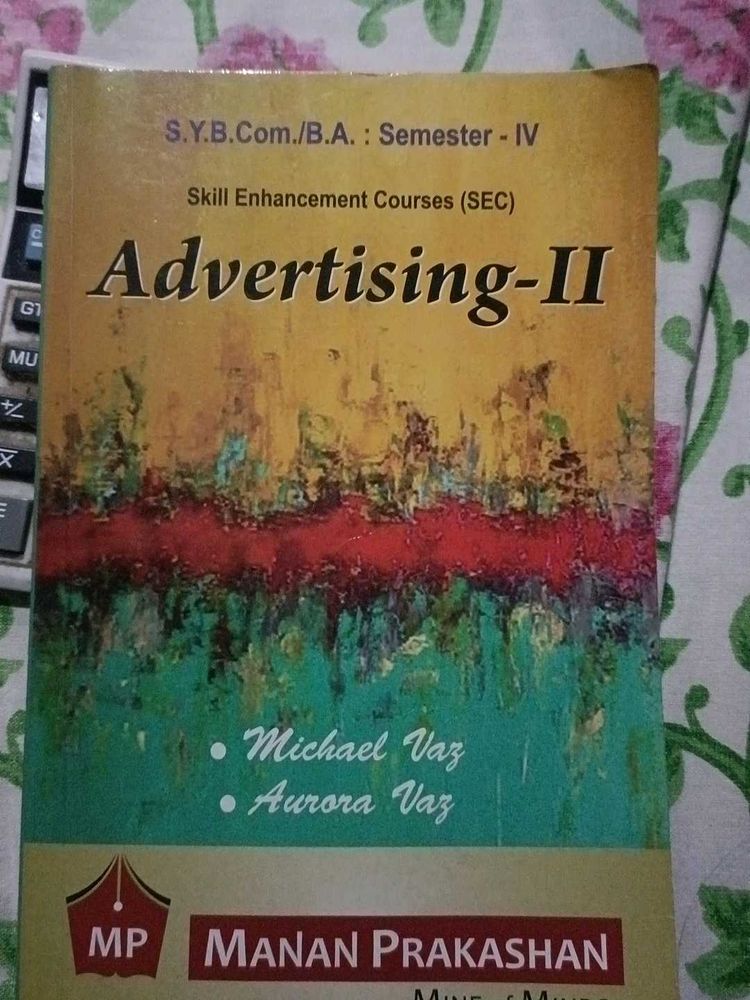 Advertising-II Textbook