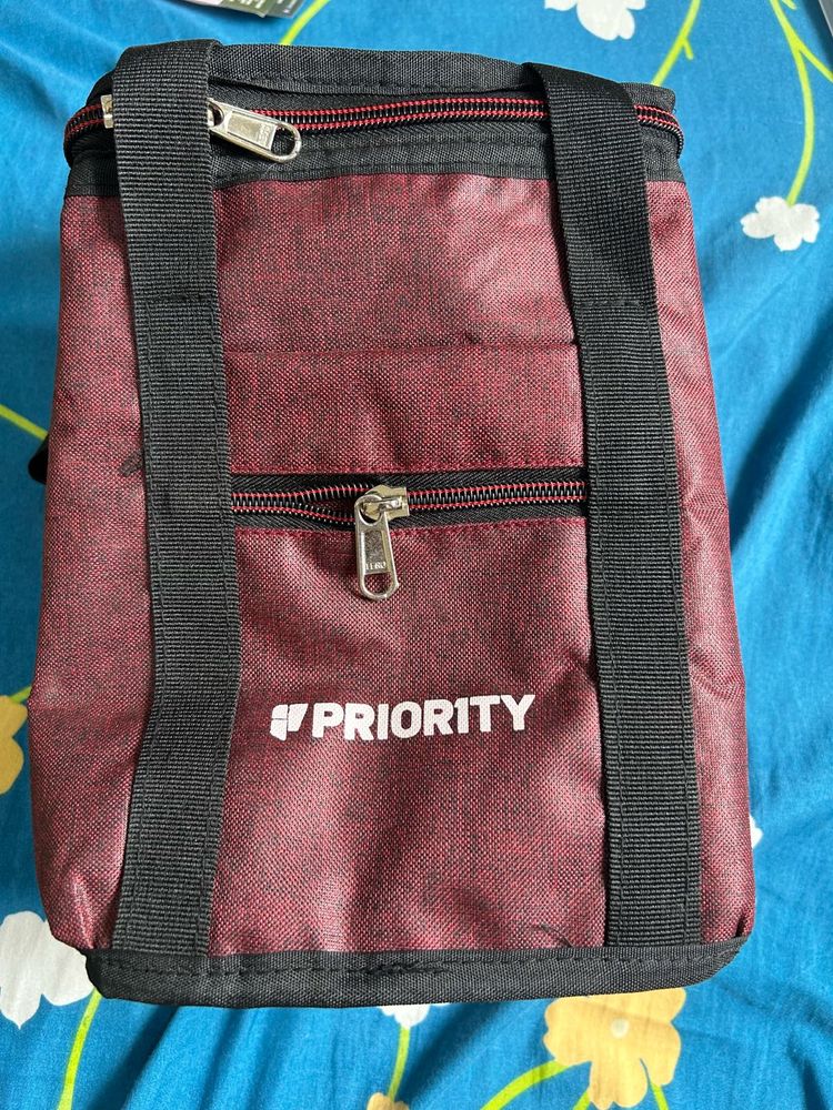Priority Lunch Box Bag(New &amp; unused)