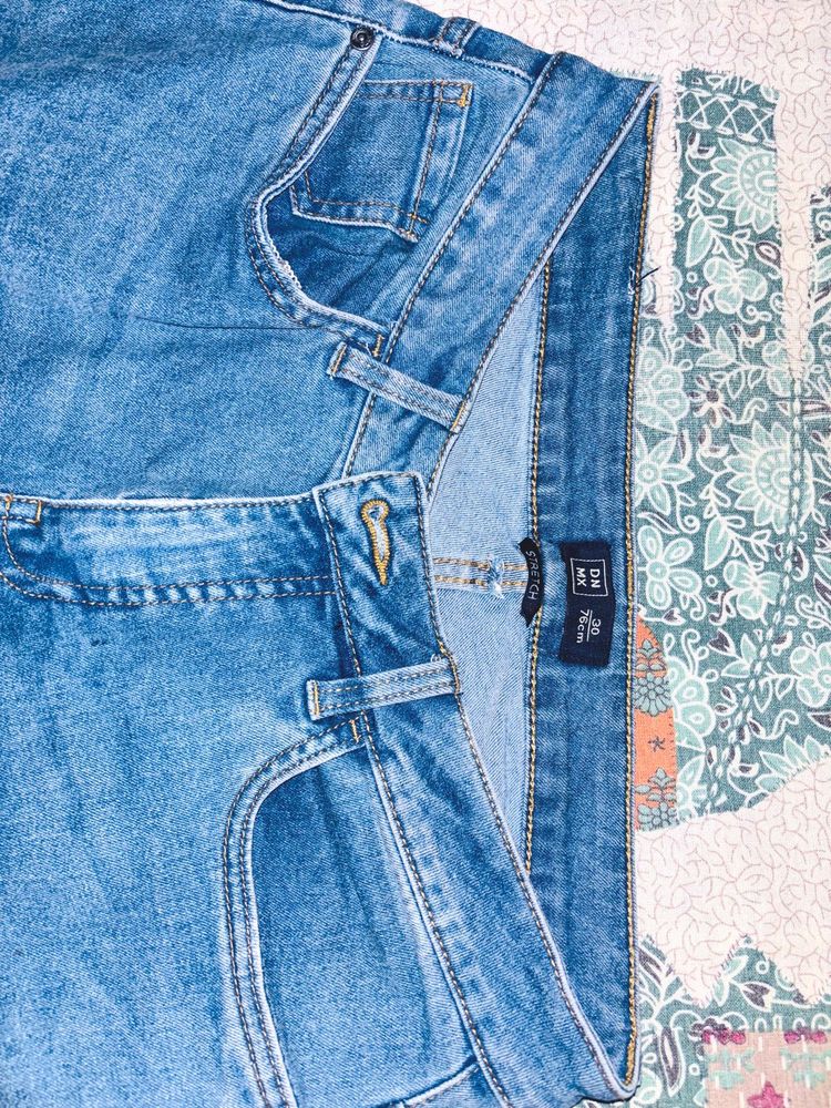 Light Wash  Bootcut Denim Jeans
