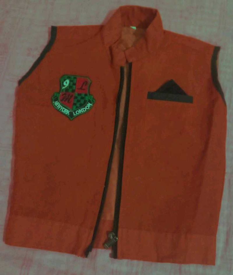 Cute Rust Kids Vest