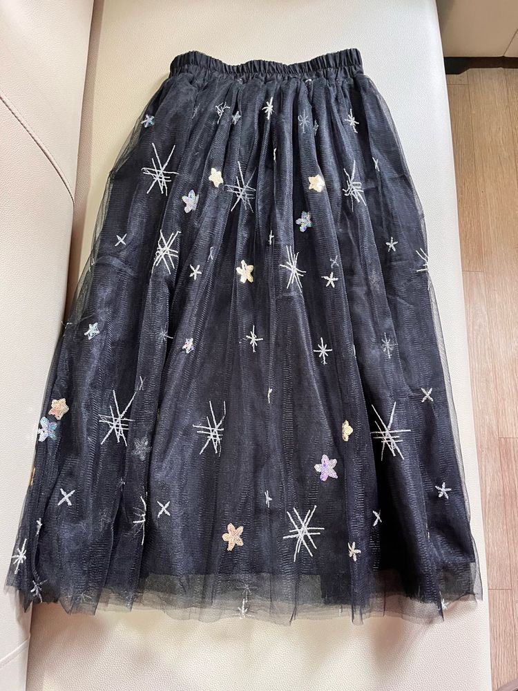 Black Tulle Skirt