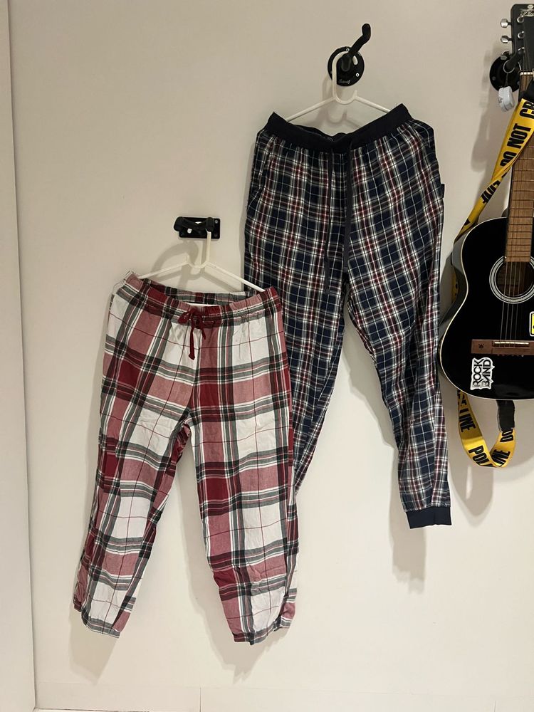 H&amp;M AND ZUDIO PYJAMA PANTS