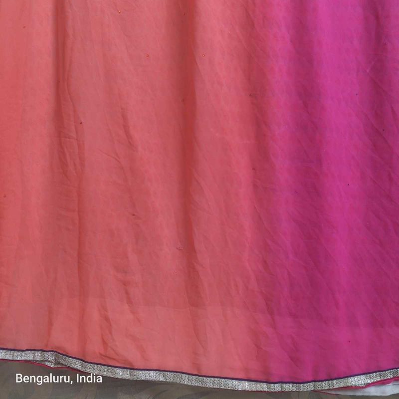 Double Colour Saree