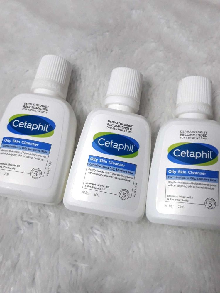 Cetaphil Oily Skin Cleanser pack of 3