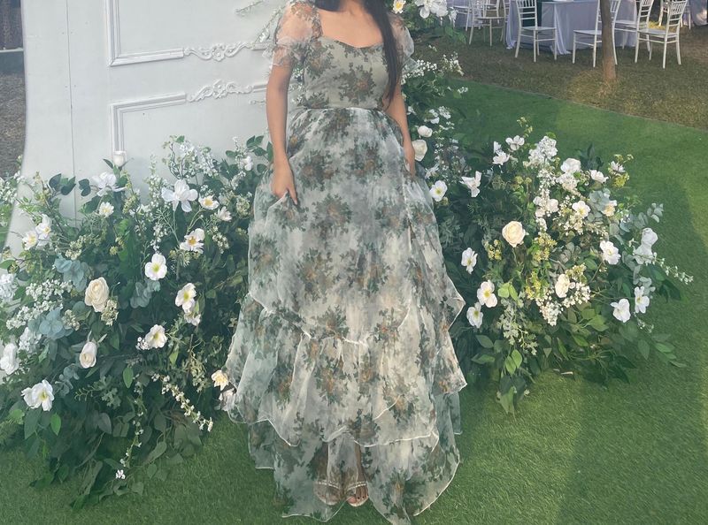 Floral Custom Gown