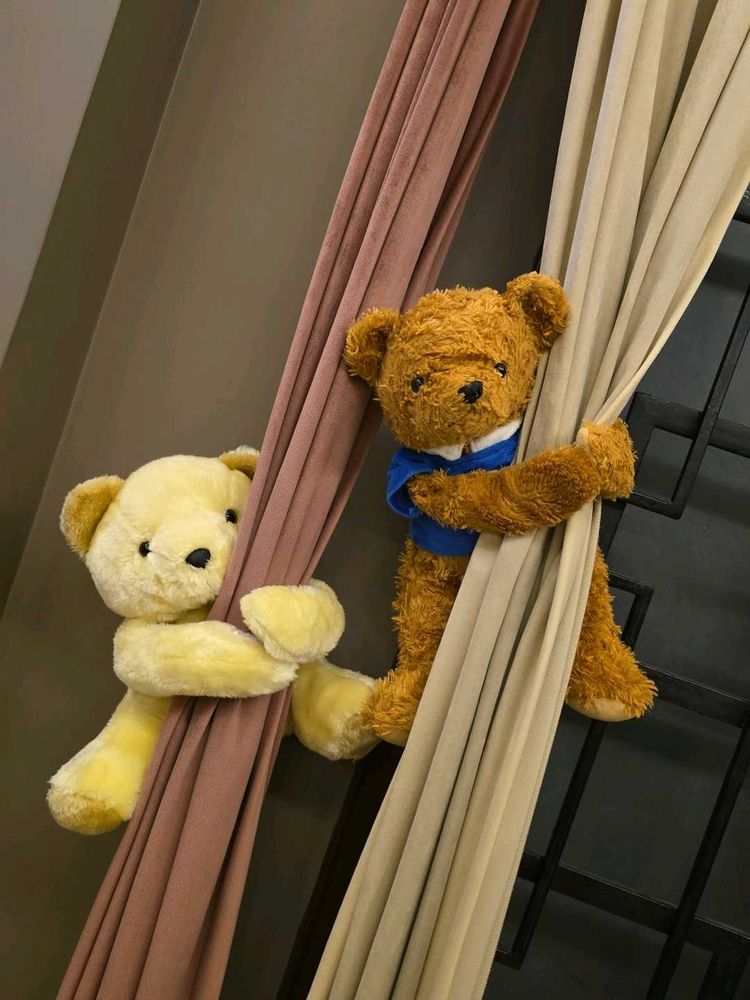 Cute Teddy Bear Curtain Tiebacks