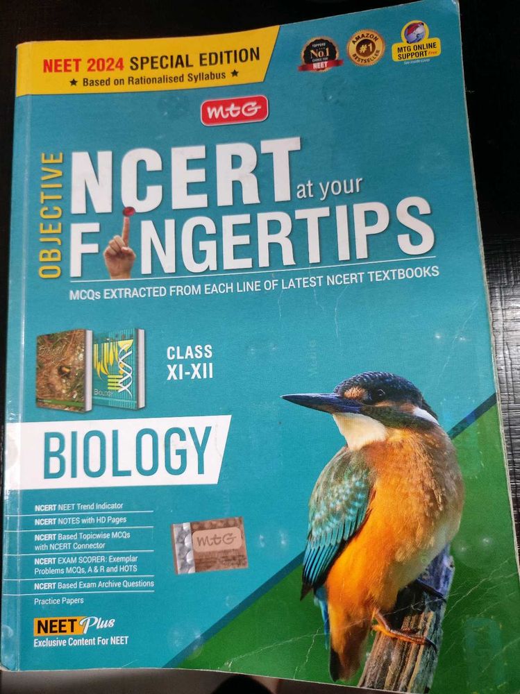 NEET 2024 Edition- Bio class 11&amp;12 - Objective