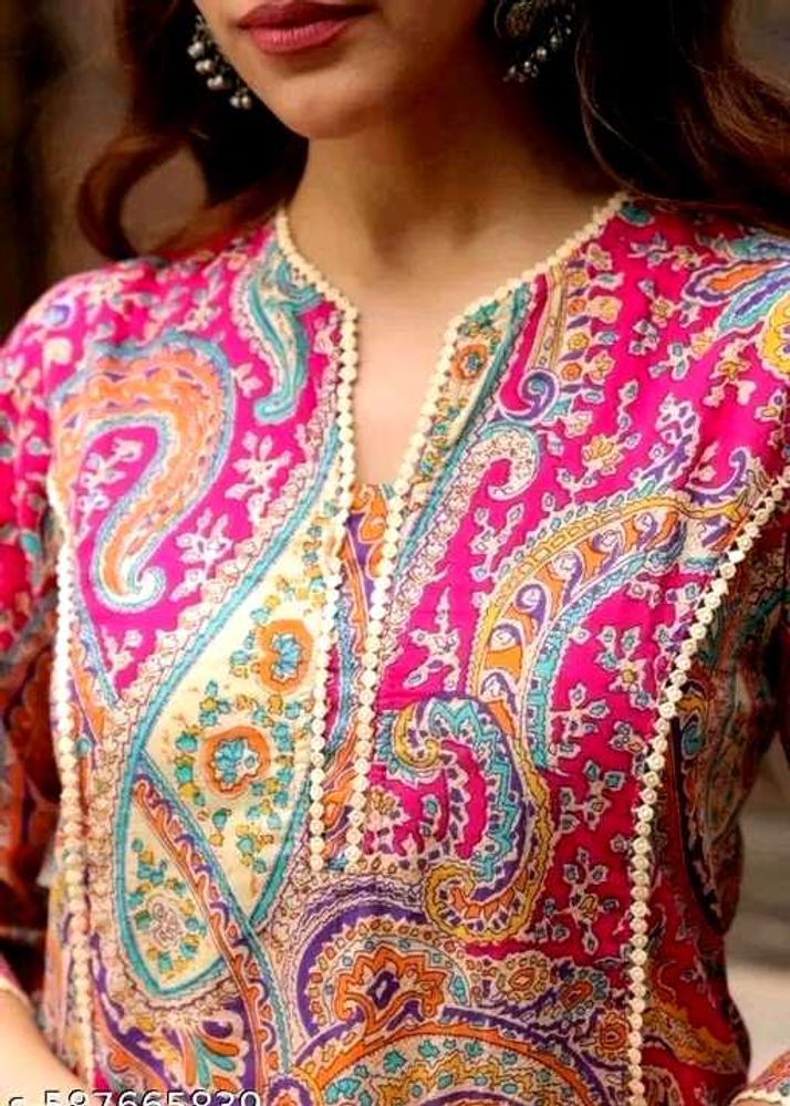 Paisley Print Kurta pls comment ur size after orde