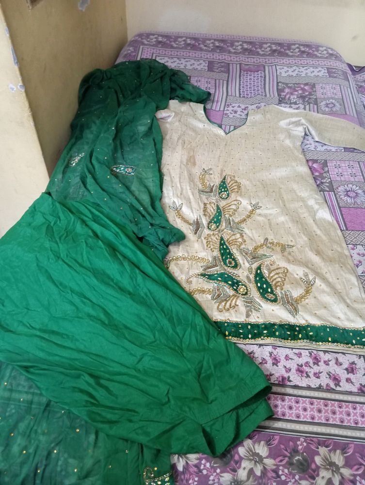 Beautiful Emboridy Suit