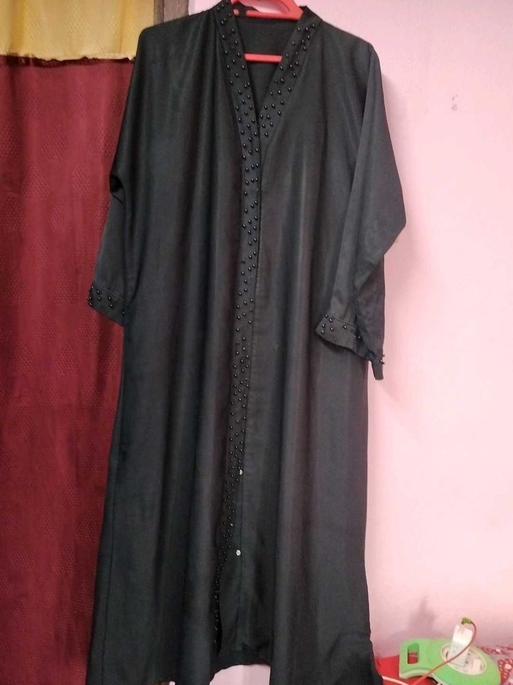 BLACK Beads Abaya