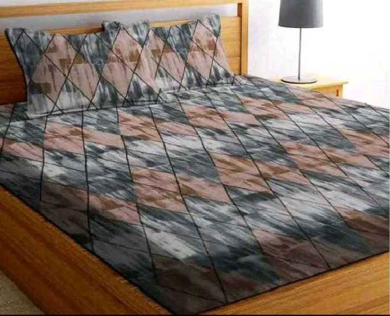 Geometric Diamond Pattern Bedding Set