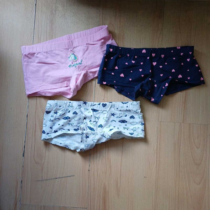 Ariel Brand New Boxer Briefs Set Of 3 For 6-8 yrs