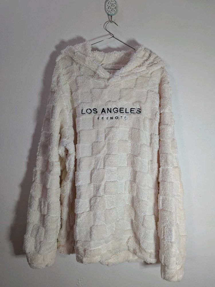 UNISEX Fuzzy Los Angeles Hoodie