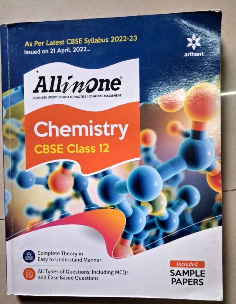 All In One Chemistry CBSE Class 12
