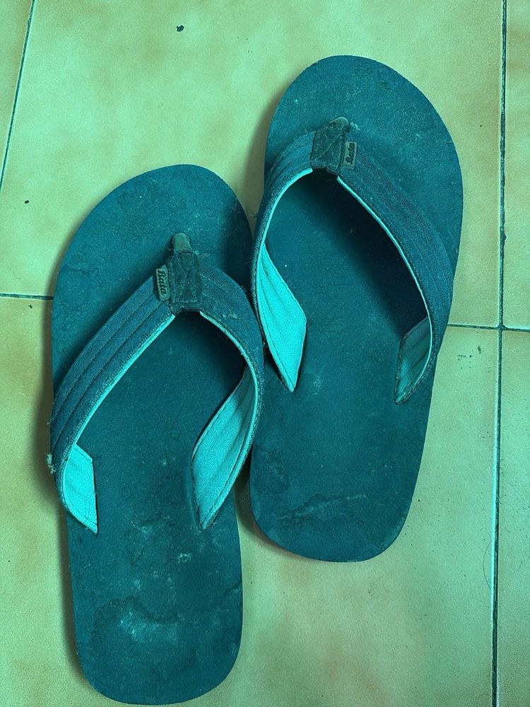 Bata Blue Flip Flops