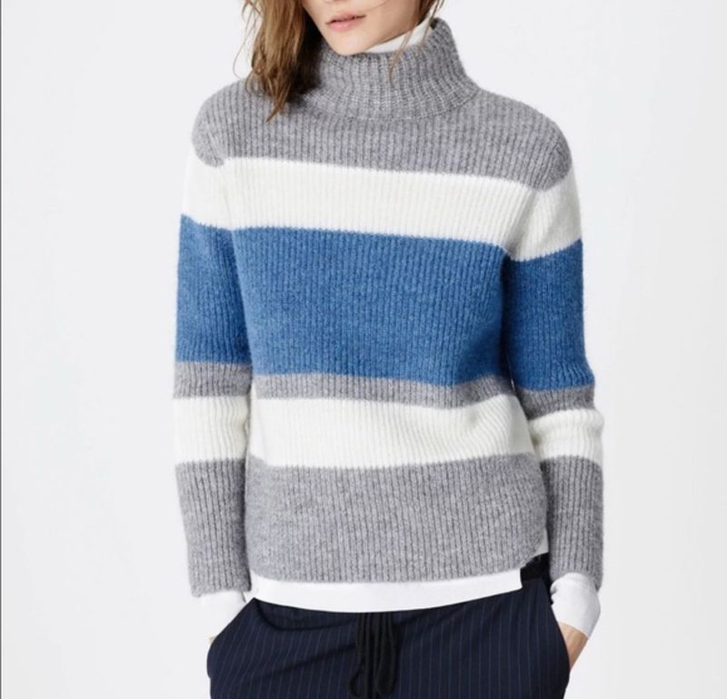 Striped Knit Sweater