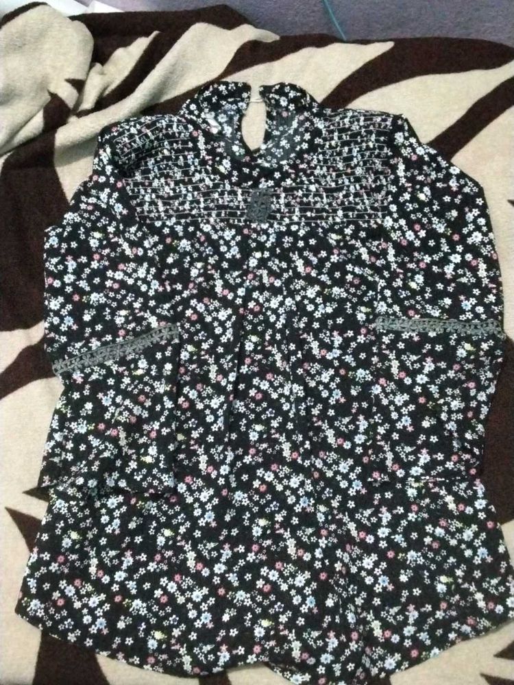 Floral Print Top