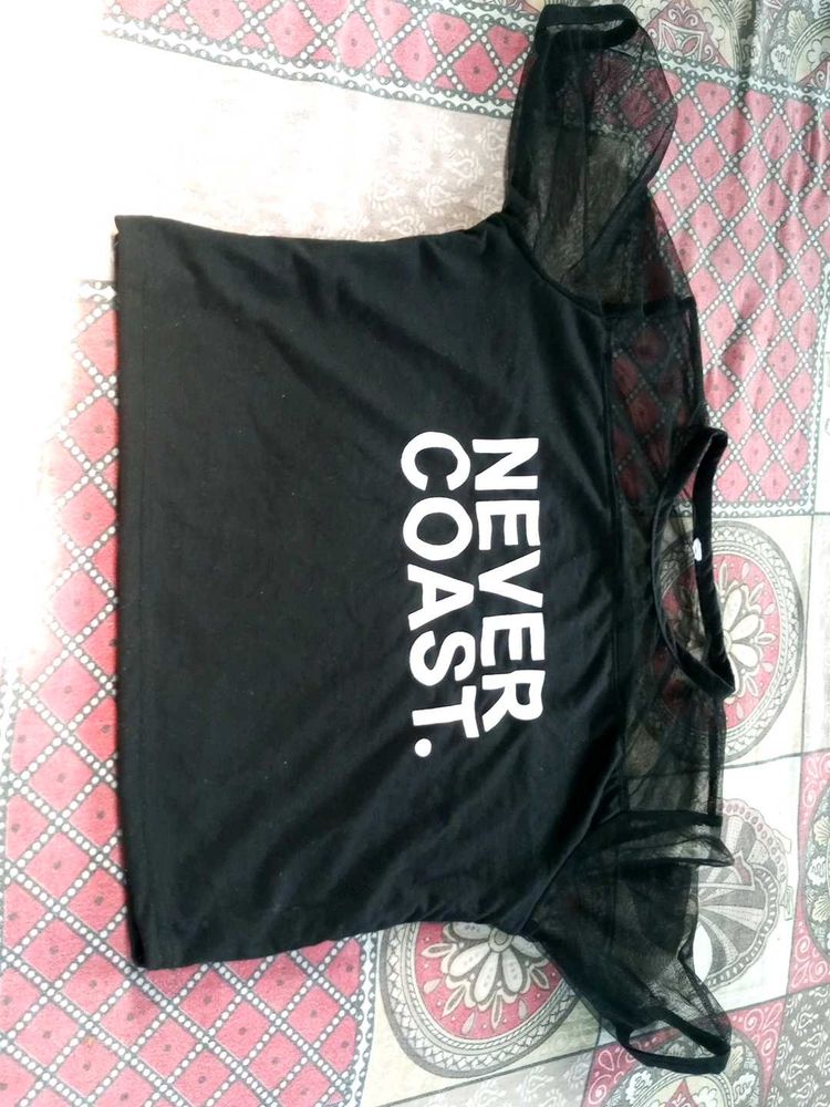 Black Graphic Tee