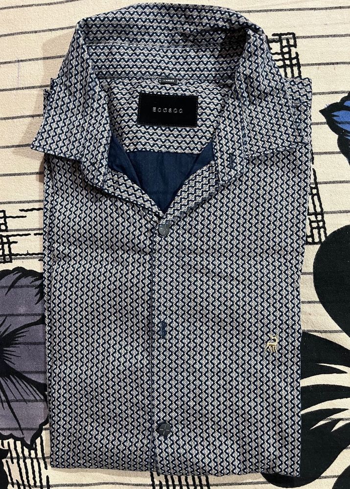 Patterned Casual Shirt