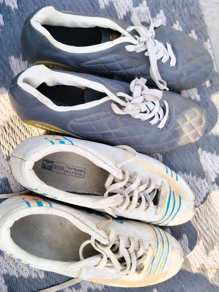 Worn Football/Soccer Cleats