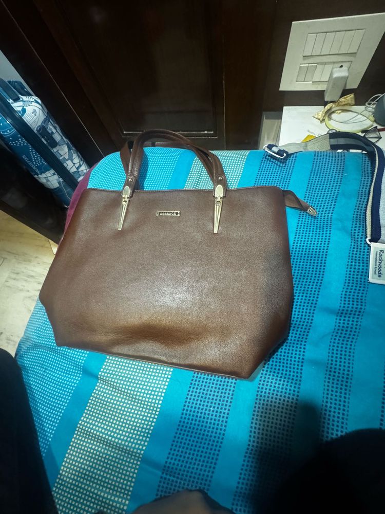 Stylish Brown Tote Bag