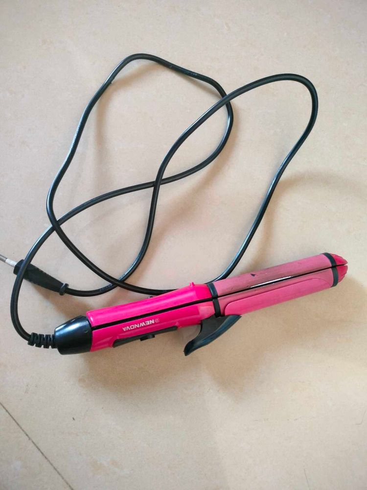 NEWNOVA 2 in 1, Hair straightener + curler
