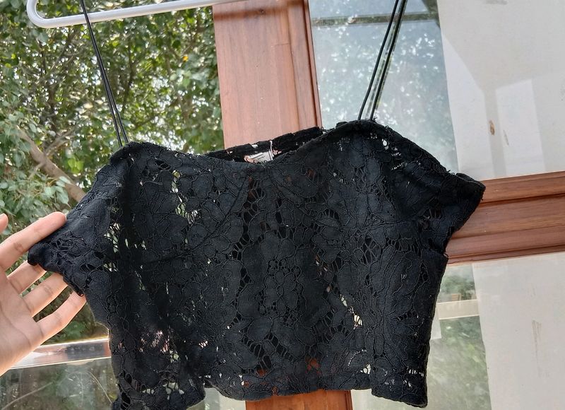 Lacey Crop Top