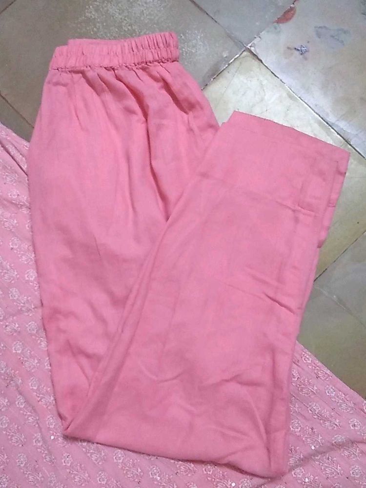 Baby Pink Kurti Set