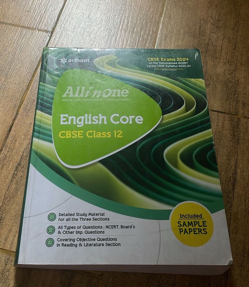 All In One English Core CBSE Class 12 Book