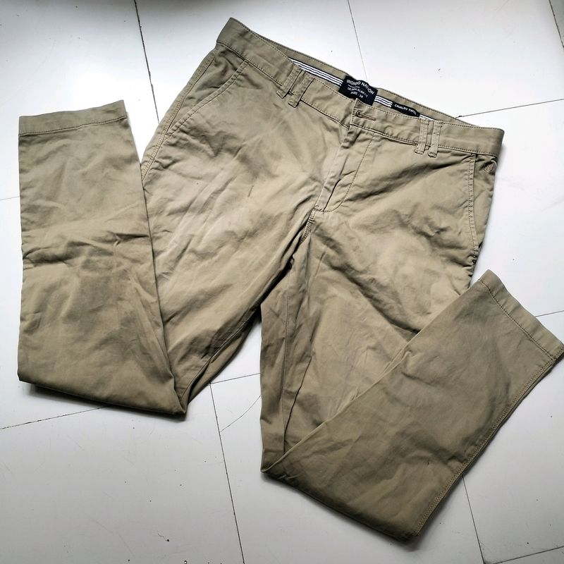 Khaki Colour Pant For Men
