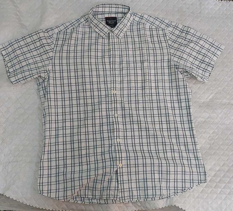 Checked Short Sleeve Shirt