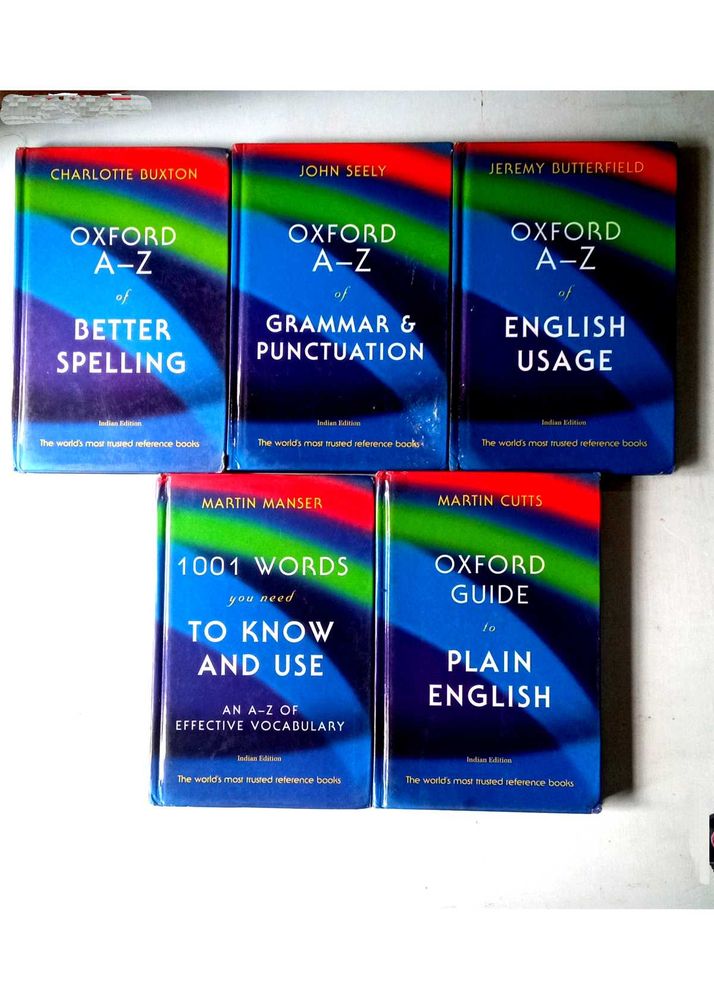Oxford A-Z Reference Books Set