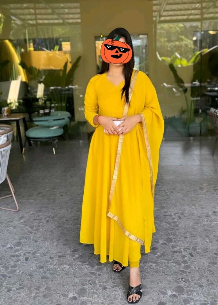 Last Call...Yellow Kurta Set