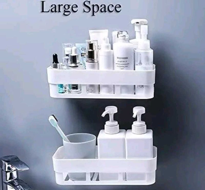 Multipurpose Self Adhesive Shelf - Pack Of 2