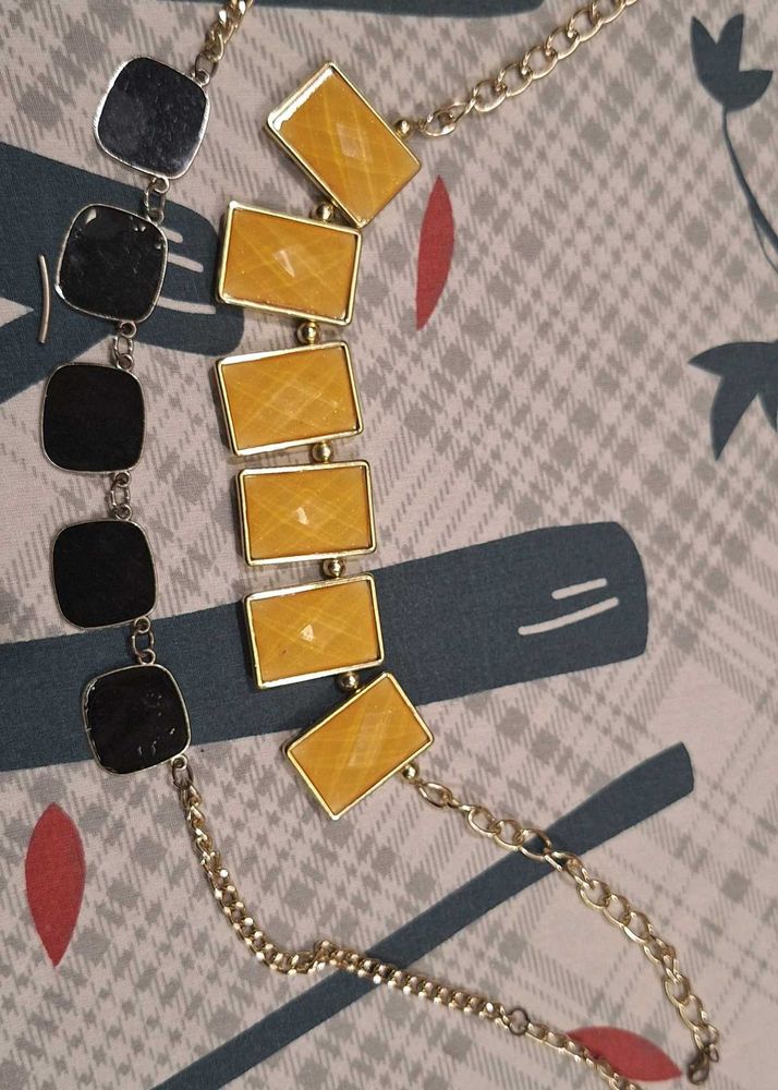 Combo Of 2 Y2k Neckpieces