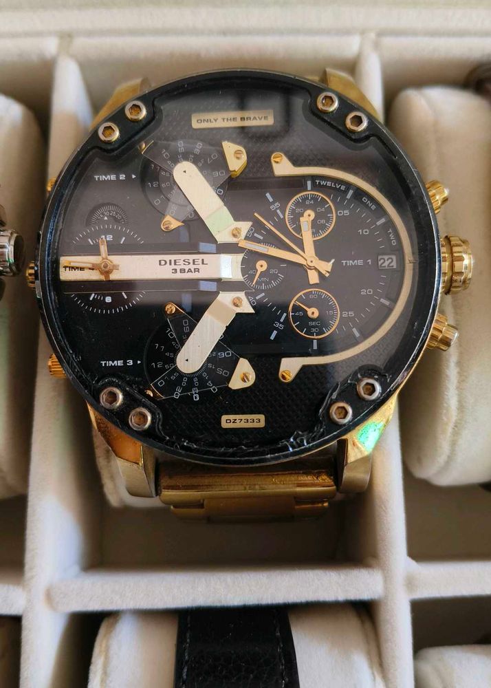 Diesel Chronograph 4 Time Zone Men&#39;s Watch