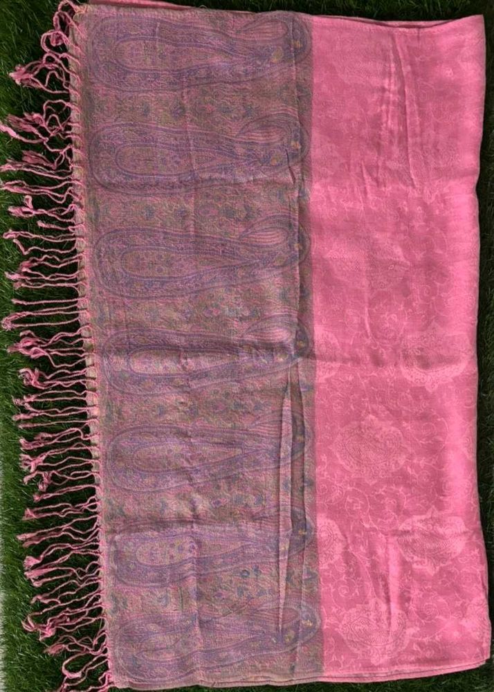 Pink Paisley Scarf